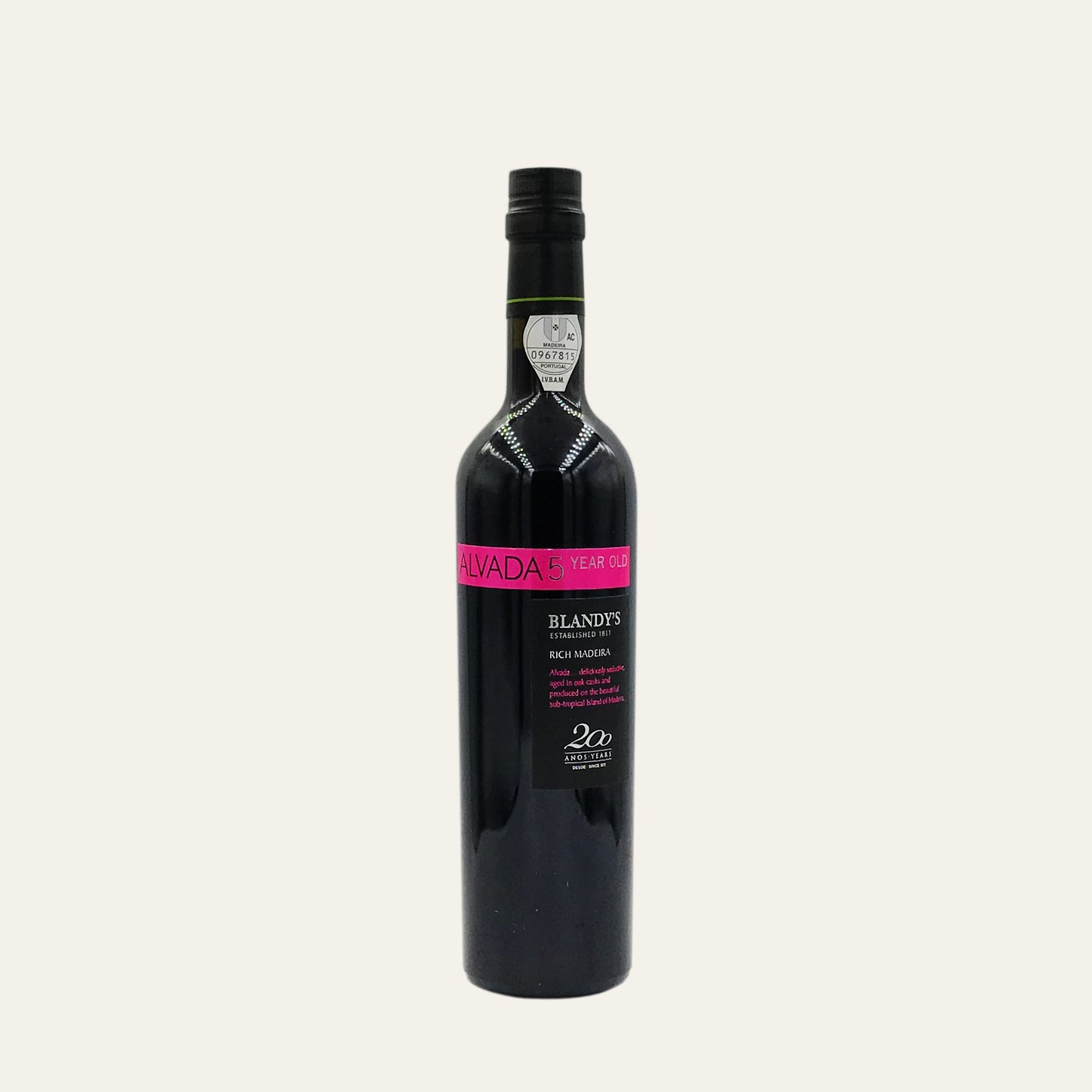 Blandy's Alvada Rich 5 Years Old Madeira